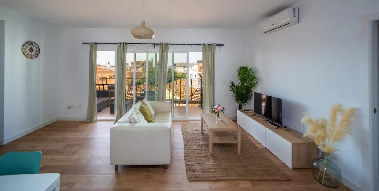 Luxury Casa Del Sol Malaga Centro Apartment