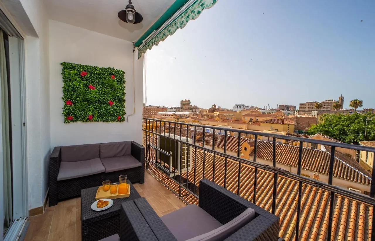 Luxury Casa Del Sol Malaga Centro Apartment